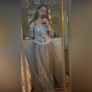 Brand new Corpse Bride Halloween costume! size small
